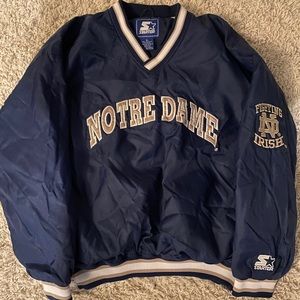 Vintage Starter Notre Dame heavy windbreaker